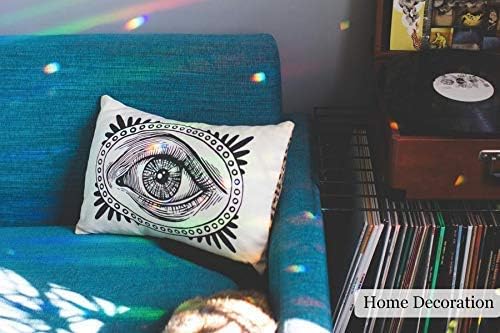 20pcs 0.8"/20mm Crystal Suncatcher Prism for Windows Hanging, Crystal Prisms Beads Ball Pendants Rainbow Maker for Fengshui, Home Room Decor, Indoor Windows