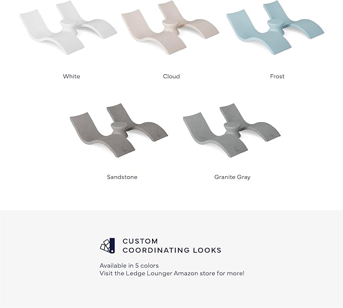 Ledge Lounger Oasis Bundle 2 Chaises + 1 Side Table no Hole