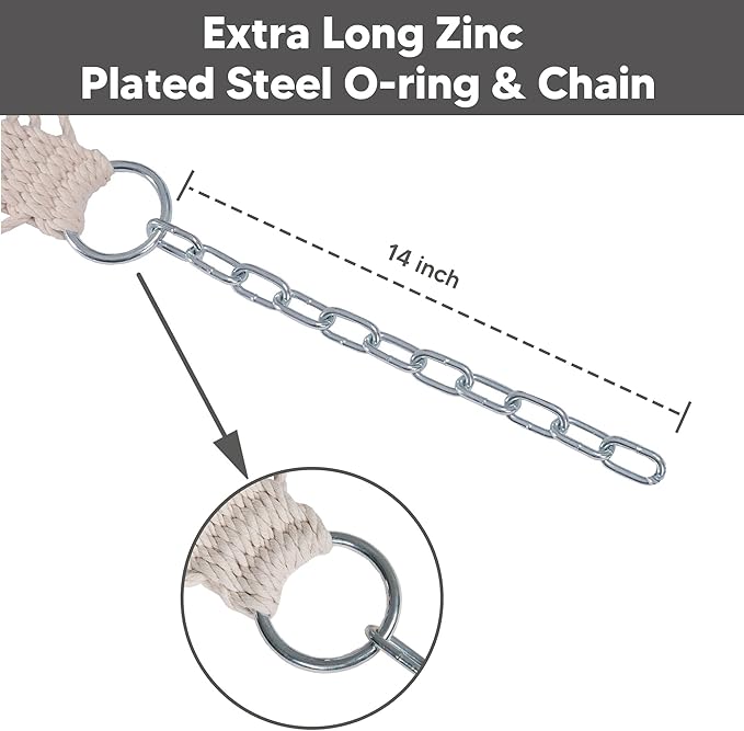 SUNCREAT Hammocks Portable Double Outdoor Hammock, 450lbs Capacity, Quick Dry 2 Person Hammock with Carrying Bag, Dark Gray