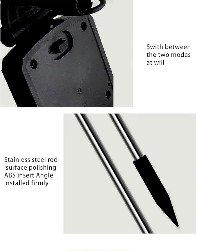 Solar Lights Outdoor Decorative - 3 Pack Hydrangea Solar Garden Stake Lights Waterproof,Two Lightning Modes & Enlarged Solar Panel (Pink)