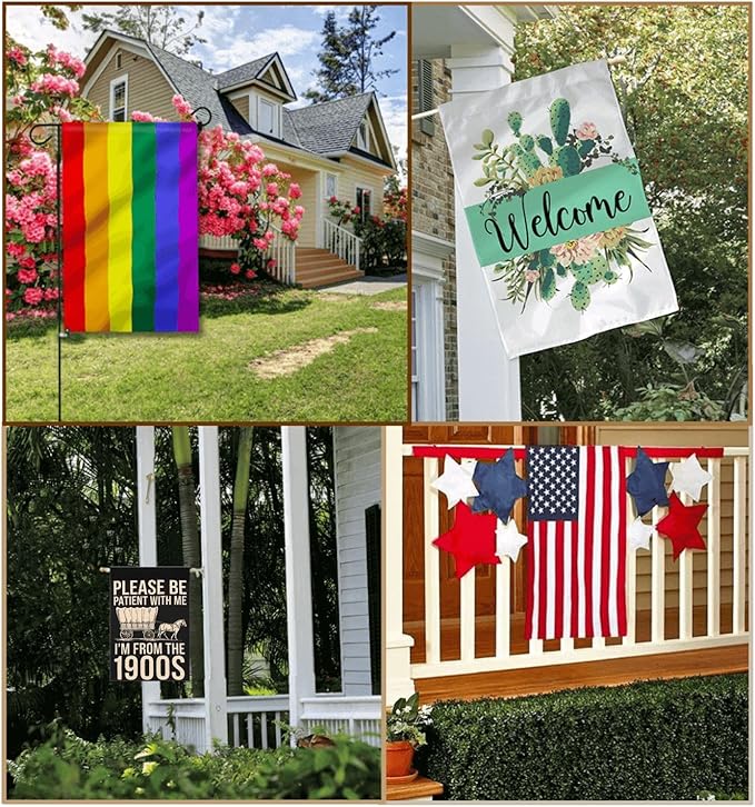 Please Be Patients I'm From The 1900s Garden Flags Inspirational Banner For