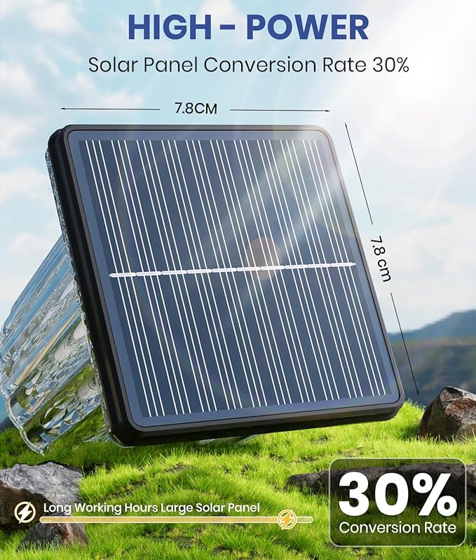 Super Bright Solar Pathway Lights Outdoor Powered,Adjustable Warm&Cool White,Waterproof IP65 Garden Decor Landscape Lighting Outside for Yard/Patio/Walkway/Driveway/Landscape (Obsidian Black, 6 Pack)