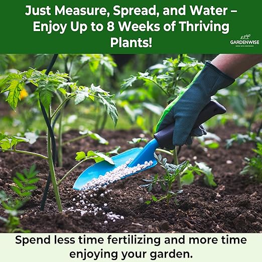 10-10-10 Plant Fertilizer Slow Release - 10 10 10 All Purpose Granular Garden Fertilizer for Vegetables, Tomato, Arborvitae, Shrubs, Rose, Flowers, Fruit, Fig Trees (2 QUARTS)