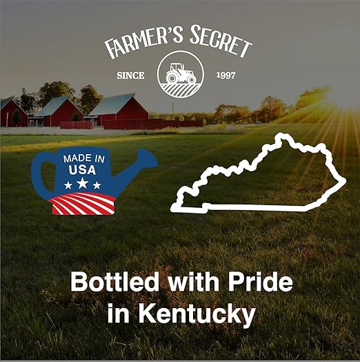 Farmer's Secret Citrus Tree Booster Fertilizer (32oz) - Super Concentrated - Formulated for All Citrus Trees Including All Types of Lemons, Limes, and Oranges - Outdoor and Indoor/Container Trees