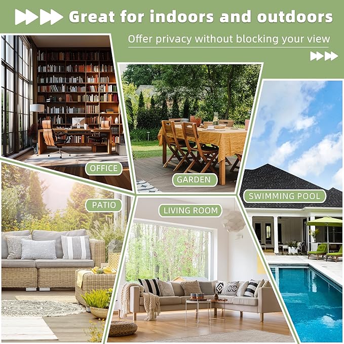 Casaphoria Metal Raised Garden Bed, 47"x24"x12" Planter Box for Climbing Plants, Vegetables & Vines, Features Drainage Holes and Privacy Screen (Black-Louvered)