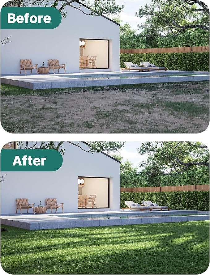 Lawn Leveling Rake 33x10'', Yard Leveling Rake with 78'' Back-Saving Adjustable Handle, Stainless Steel Lawn Leveler Tool with 17'' Tines Head for Garden, Backyard, Farm, Golf Course