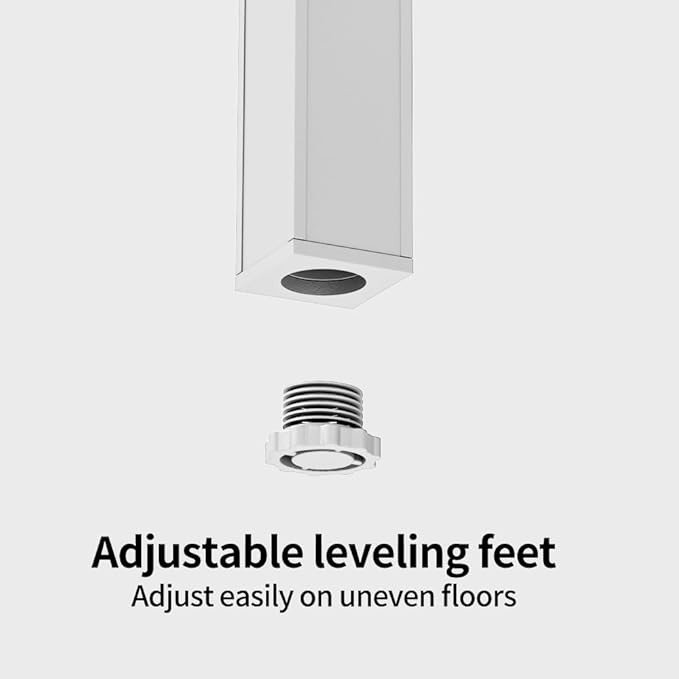 Plant Stand - Aluminum Indoor/Outdoor Flower Rack, Waterproof & Rust-Proof, Stable Support for Pots, Perfect for Living Room, Balcony, Garden, and Office (White, 4 Tier)