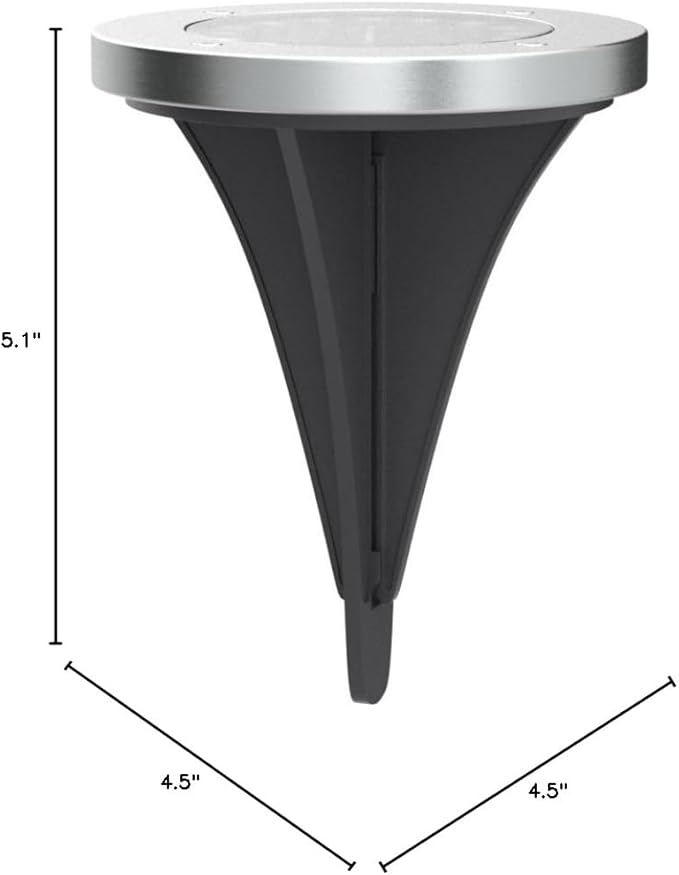 NFESOLAR Solar Outdoor Lights with 16 LEDs, Blue Color Bright Solar Ground Lights Outdoor, Waterproof Solar Pathway Lights for Pathway Garden Yard Lawn Walkway Driveway (8 Pack)