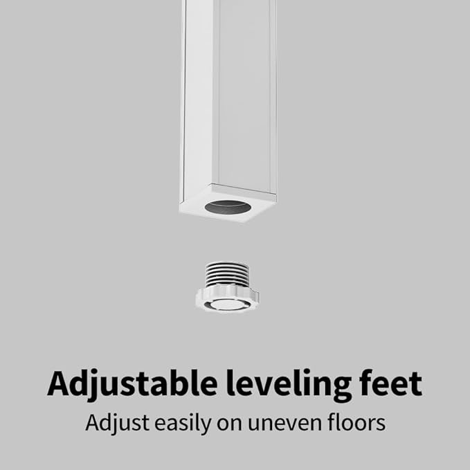 Plant Stand - Aluminum Indoor/Outdoor Flower Rack, Waterproof & Rust-Proof, Stable Support for Pots, Perfect for Living Room, Balcony, Garden, and Office (White, 6 Tier)