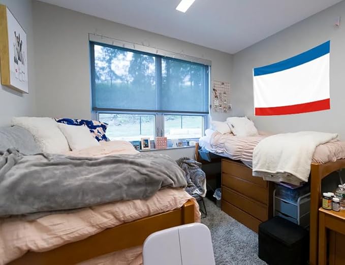 Double Sided Ukraine Crimea Flag 3x5FT Ukrainian Crimean Polyester Banner With 2 Grommets Fade Resistant Vivid Color For Patriotic Festival Events Party Decoration(Crimea UKR, 3x5FT-3ply)