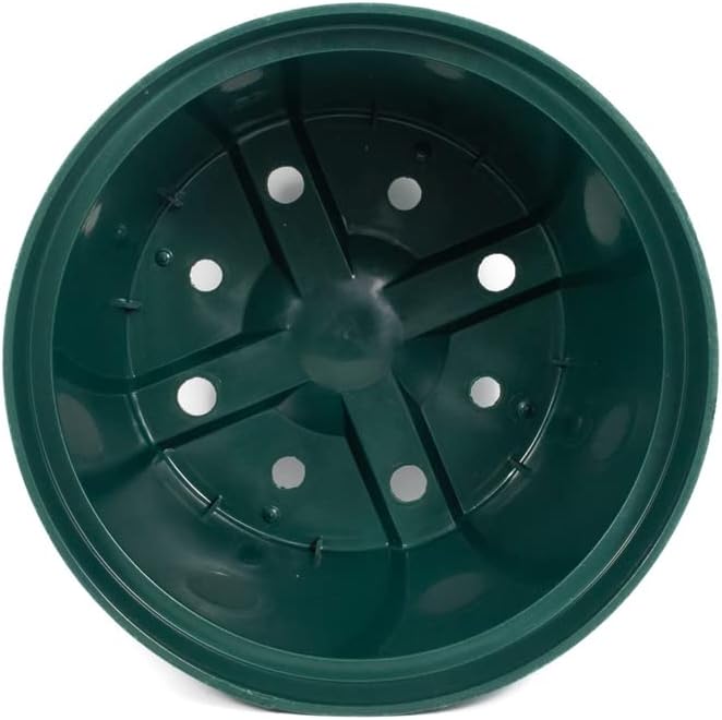 DAPERCI inches Nursery Pot Plant Grow Sturdy Flower pots in Bulk Price 20P Green