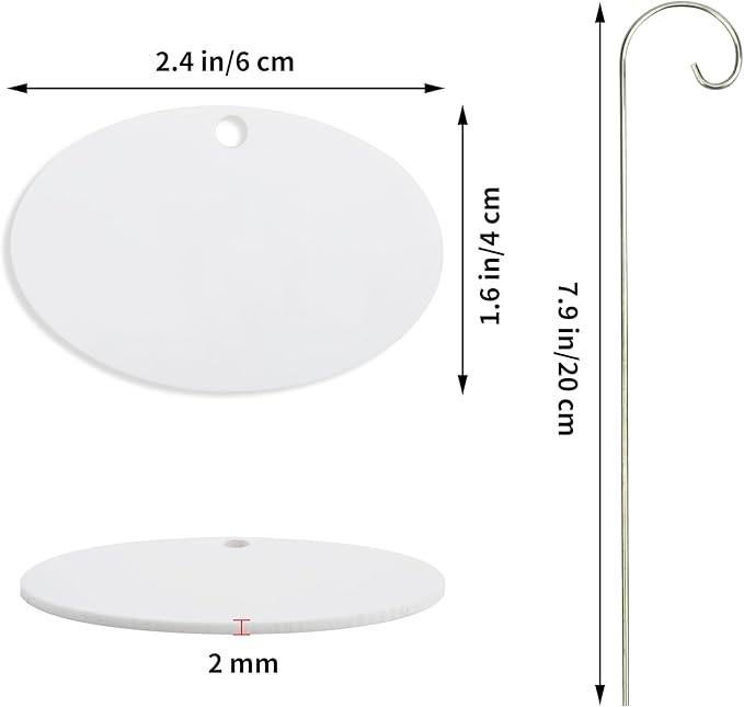 Temlum Plant Labels with Marker Pen, 25 Pcs Plant Garden Markers Garden Label Stakes Plant Sign Tags for Outdoor Plants, Flowers, Herbs, Seed (White)