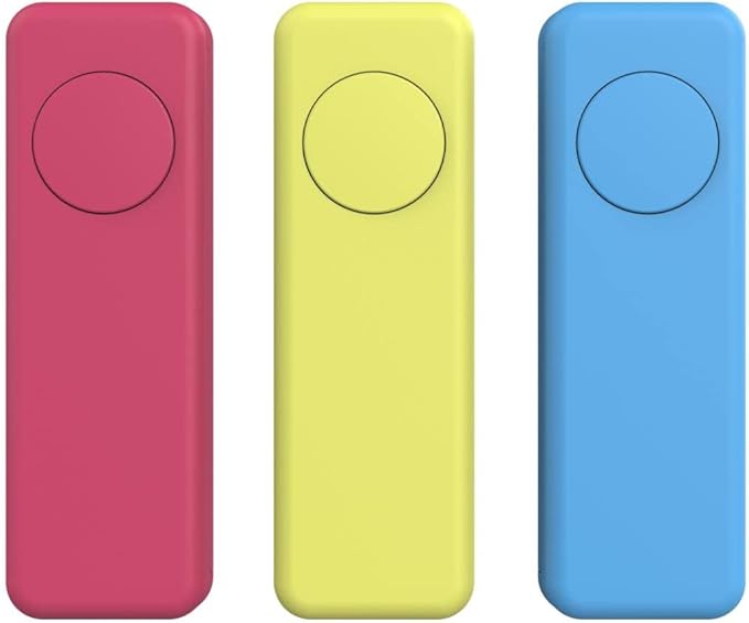 THIRDREALITY ZigBee Smart Button 3 Pack, Red Blue Yellow, 3-Way Remote Control, Require Zigbee hub, Work with SmartThings, Aeotec, Hubitat, Home Assistant, Third Reality Hub, Battery Included.