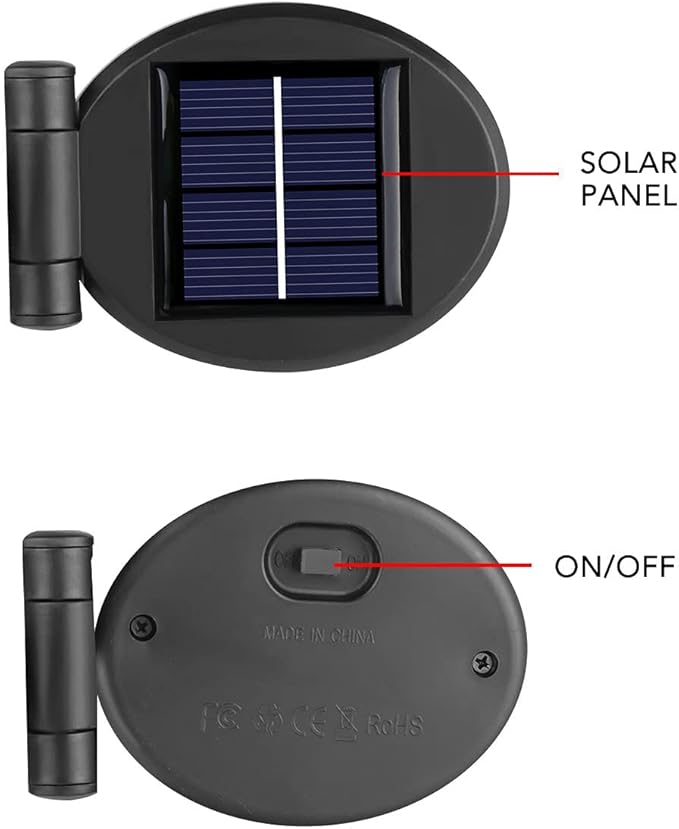 Veesee Solar Garden Stake Night Lights,Artifitical Solar Forever Tulip Flowers Lamp,Led Multi-Color Changing,Waterproof Landscape Lighting for Christmas Yard Lawn Patio Walkway Décor-Blue