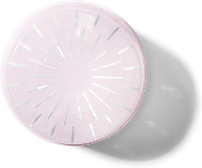 rePotme Orchid Pot - 6 inch Slotted Clear Orchid Pots - 3 Pack (Crystal Clear)