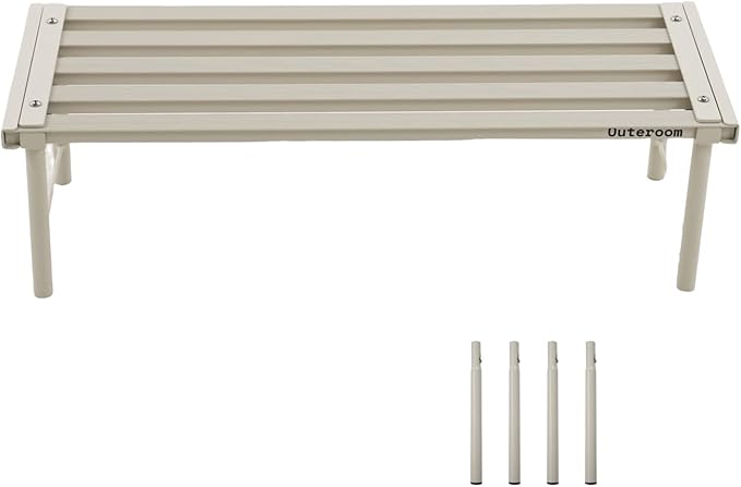 Metal Plant Stand, Rust-proof Aluminum Flower Pot Stand, Plants Display Stands Decoration Racks for Living Room Balconies and Gardens (60 White)