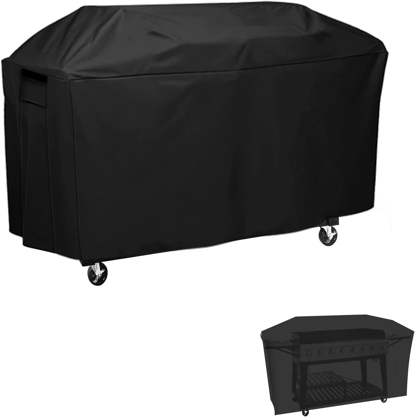 Grill Cover for Royal Gourmet GB8001B GB8003 8-Burner Gas Grill,Outdoor Griddle Cover