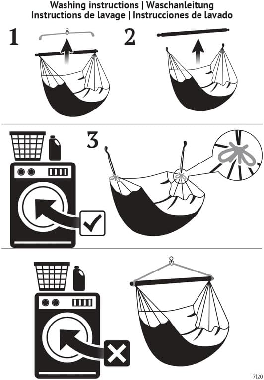 LA SIESTA® - XL King Domingo Hammock Swing Chair & CasaMount - Weather & Tear Resistant Hanging Chair - Outdoor Indoor Hammock Chair w/Suspension Kit for Walls Ceilings Square Beams - Marine