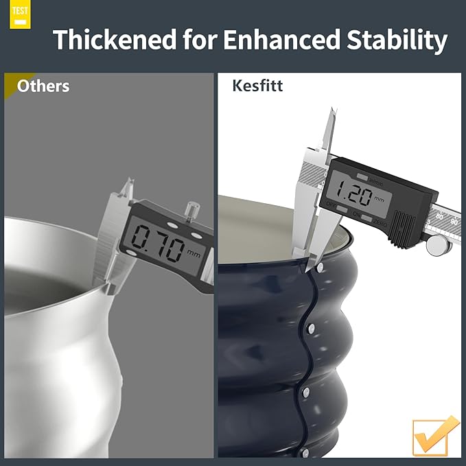 Kesfitt Raised Garden Bed Kit,Outdoor Galvanized Planter Raised Boxes with Safety Edging and Gloves,Large Metal Raised Garden Beds for Gardening Vegetables,Fruits,Flower(6x3x1FT)