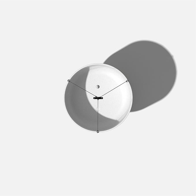 Veradek Mason Series Hanging Kona Planter - Round Planter for Outdoor Balcony/Patio | Made from Plastic-Stone Composite with Hanging Attachment | Modern Décor for, Flowers, Succulents, Small Plants