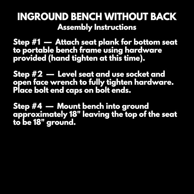 Coated Outdoor Furniture Heavy-Duty Outdoor Bench Thermoplastic Coated, Expanded Metal, Commercial-Grade Seating, Made in America (Inground Without Back, 6 Ft, Tan)