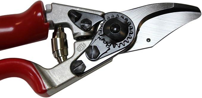 Felco F-12 Pruning Shears – 7.9" Garden Clippers with Anvil & Bypass Blades | Hand Pruners for Gardening | Garden Tool Cutter with Forged Aluminum Handle, Alloy Steel Blade, Medium Hand Fit