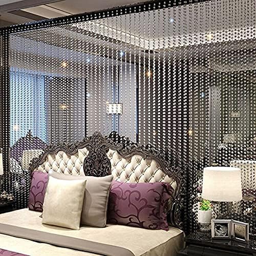 200Pcs/Set 14MM Transparent K9 Crystal Beads Chain Refraction Glass Chandelier Part Prisms Octagonal Beads Home Decor