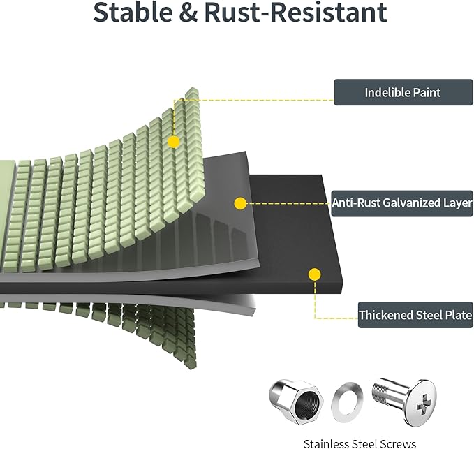 Kesfitt Raised Garden Bed Kit,Outdoor Galvanized Planter Large Metal Raised Boxes with Safety Edging and Gloves for Gardening Vegetables,Fruits,Flower(5x2x1FT)