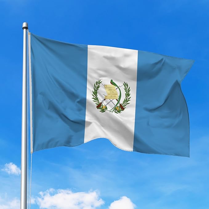 Guatemala Guatemalan Flag Garden Yard House 2x3 ft Flags Double Sided Print Banner Indoor Outdoor Party Home Decorations for Boat Dorm House Balcony