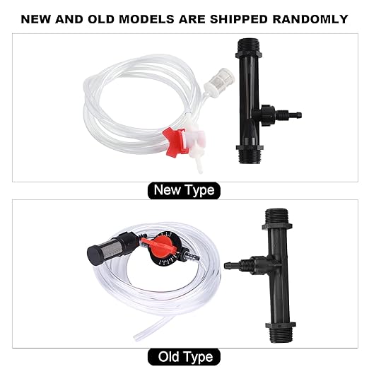 Fertilizer Injector, Garden Irrigation Device Garden Supplies Device Kit G3/4 Fertilizer Injector+Switch+Filter+Water Tube