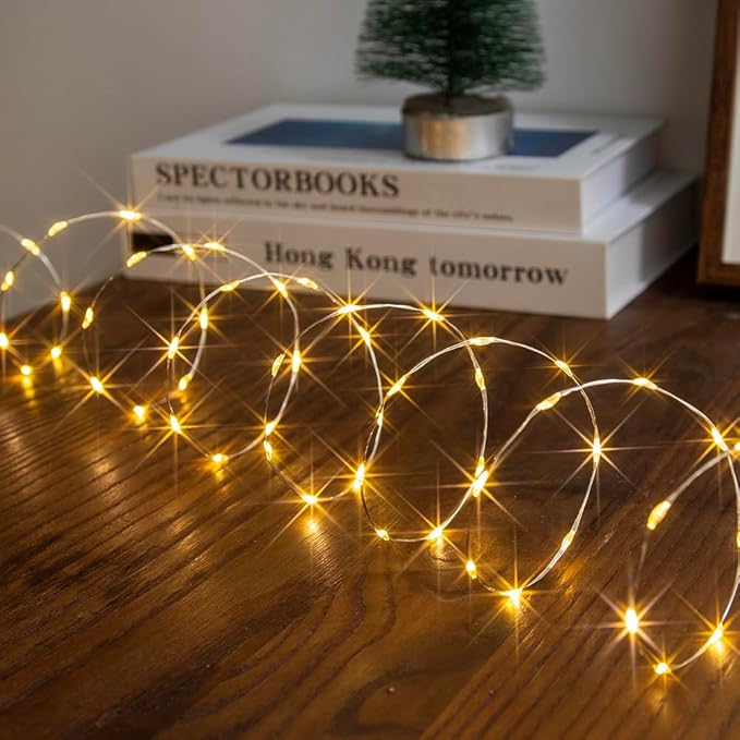 Fairy Lights Plug in,328FT 2000 LEDs Waterproof String Lights,Twinkle Light with Remote for Outdoor Indoor Christmas Wedding Birthday Garden Party Decorations,2 Inch Space,Warm White