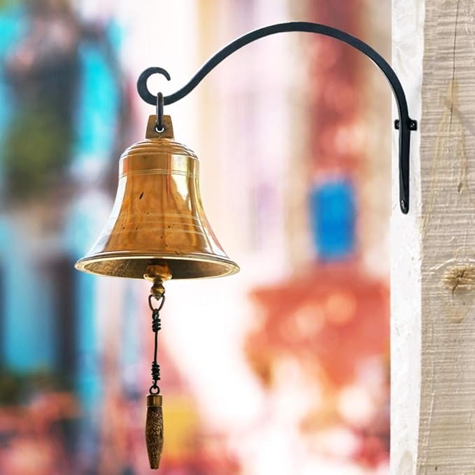 AJART Hanging Plant Hanger Outdoor: 12-Inch Bird Feeder Wall Hooks - Rust-Resistant Plant Bracket Hook for Hanging Flower Baskets