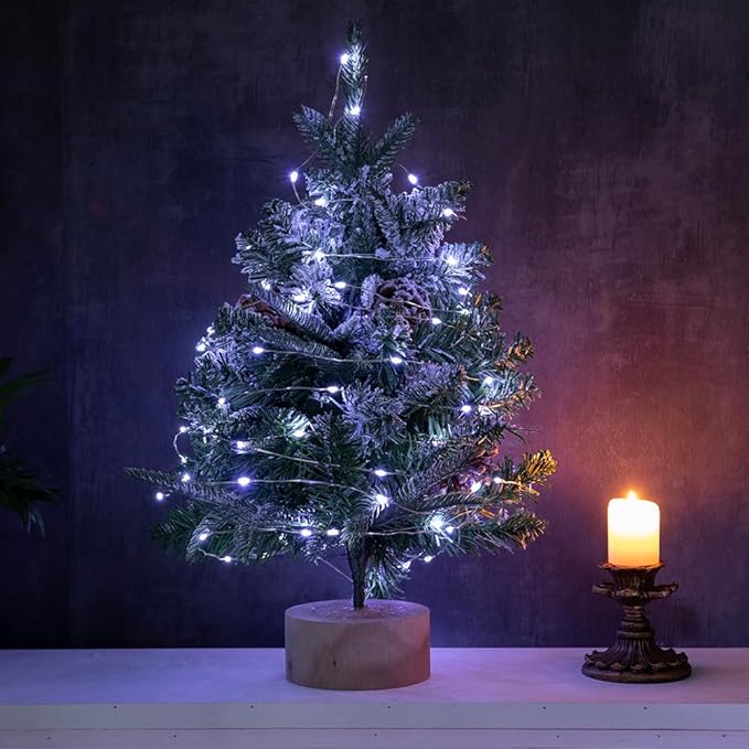 Fairy Lights Plug in,328FT 1000 LEDs Waterproof Led String Lights,Twinkle Light with 8 Modes Remote for Outdoor Indoor Christmas Wedding Birthday Garden Party Decorations,Cool White