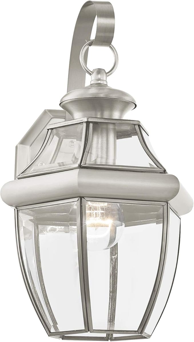 Livex Lighting 2151-03 Outdoor Lighting, 13" x 8.5" x 8.5", White
