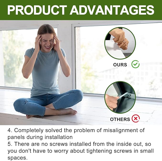 Planter Box Rectangular Block - 24×16×12IN Galvanized Steel Metal Long Box Planter Easy Installation Modern Outdoor Tall Planters All-Weather Use with Drainage Holes for Patio/Porch(White)