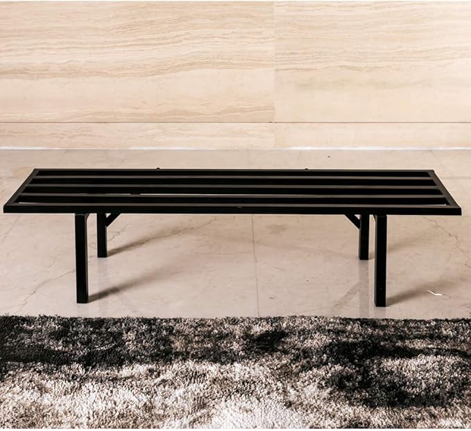 Zhongma One Tier Metal Plant Stand(45.67 L x 8.66 W x 7.9 H) Heavy Duty Plant Holder for Home, Window,Garden, Plant Lovers, Display Stand …