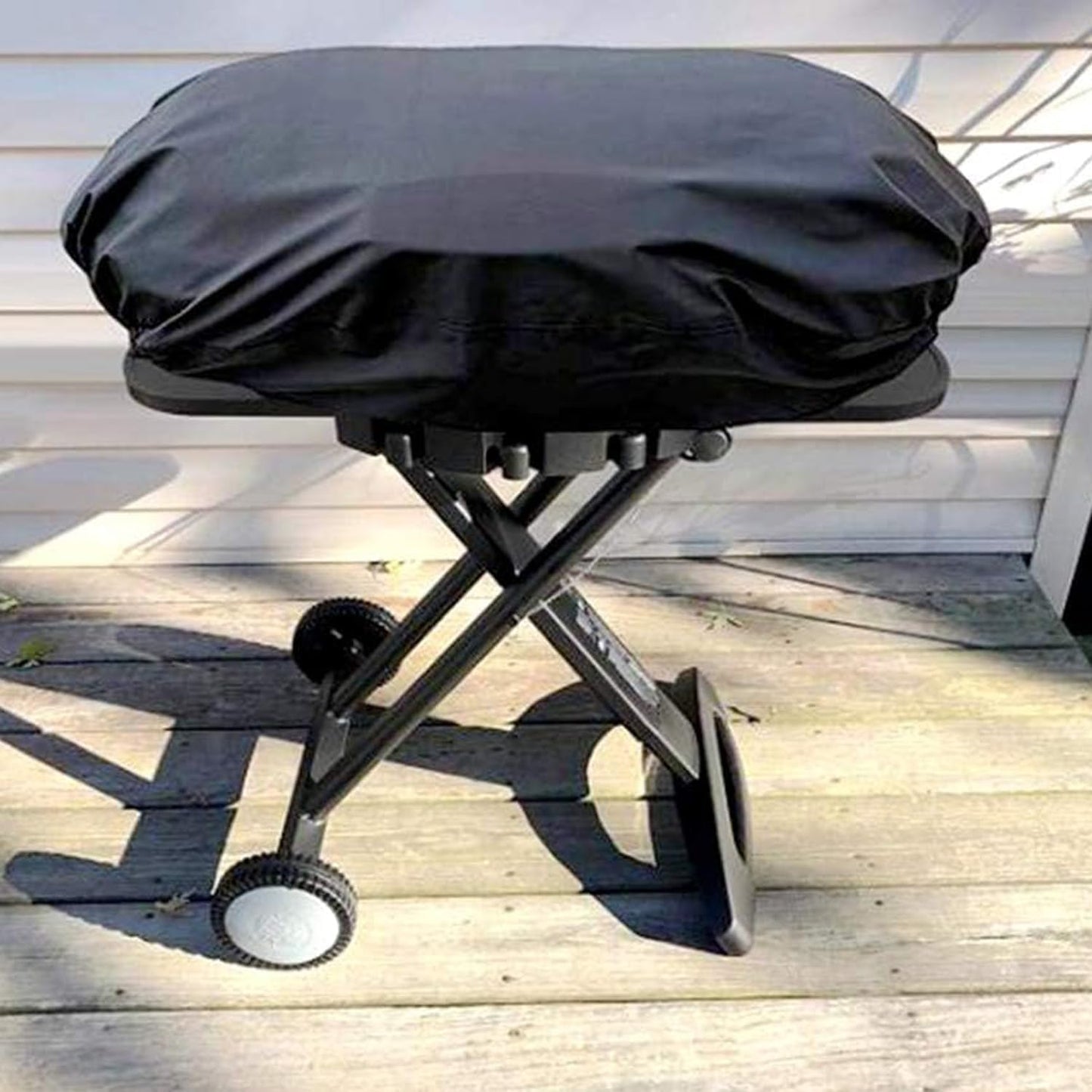 Grill Cover for Coleman Roadtrip 285, 225, LXE, LXX Grills Smoke Hollow 205 Grill, 600D Outdoor Waterproof UV Resistant Replacment Coleman Roadtrip Propane Grill Cover