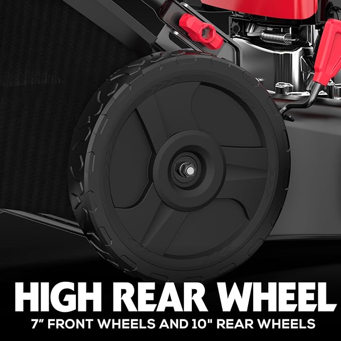 Gas Lawn Mower, 21" with 144cc 4-Cycle OHV Engine 3-in-1 Walk-Behind Push Lawn Mower (AV8621P1)