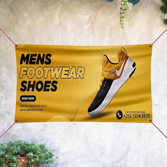 Personalized Passion Vinyl Banner 3' x 8' - Customized Banner for Business, Graduation, Birthday Parties, Indoor Outdoor Use - Full Color 13oz Vinyl Custom Signs with HD Printed Text, Photos and More