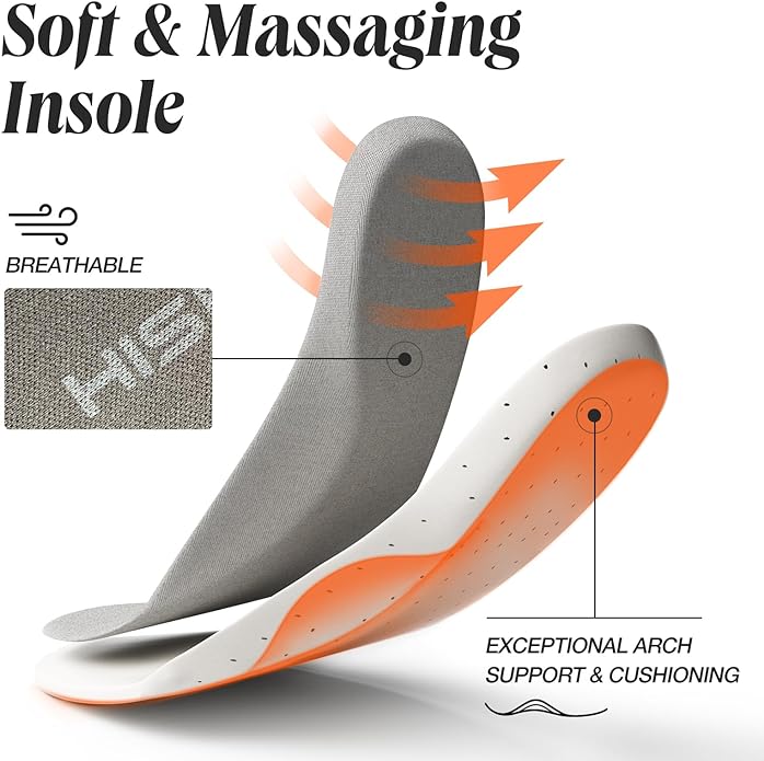 HISEA Women's Short Rain Boots Waterproof Garden Shoes Rubber Chelsea Boots Anti-Slipping Rainboots for Ladies with Comfort Insole Lightweight Stylish Ankle Rain Shoes Outdoor Work Booties