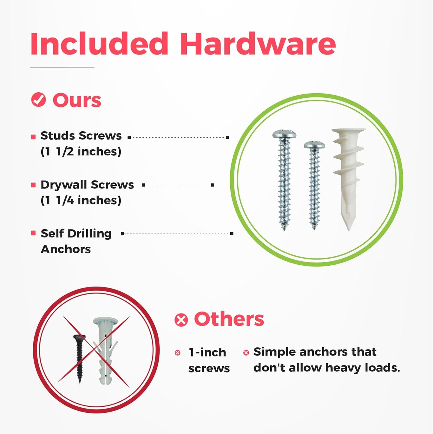 Garage Wall Organizer | 48" Heavy-Duty Tool Storage Rack | Adjustable Double-Layer Hooks | 300 lbs Capacity | Carbon Steel Wall Mount Holder for Shovels, Rakes, Ladders & Power Tools