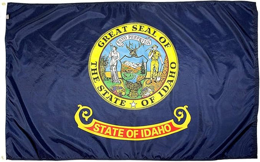 FlagSource Idaho Nylon State Flag, Made in USA, 5x8'