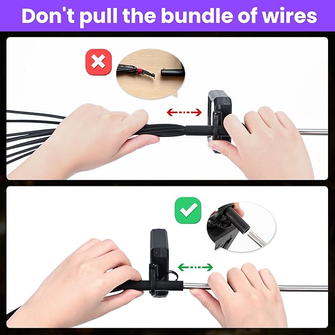 Solar Lights Outdoor Decoration, Waterproof Xmas Outdoor Lights Decor for Yard, Patio, Garden, and Front Porch, 30 LEDs Swing with The Wind (3 Pack, Purple)