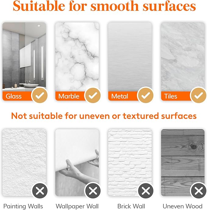 Lifewit Window Plant Floating Shelves 15 inch, 2 Pack Acrylic Suction Cup Shelf, Window Sill Extender for Indoor Succulent Plants, Micro Greens, Seed Starter Pots, Herb Planters