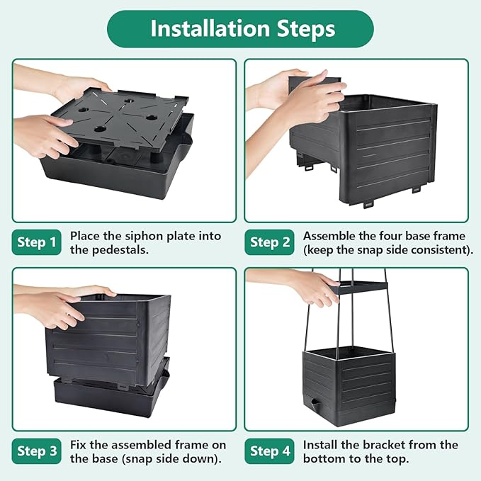 2 Pack Raised Garden Bed Planter Box with Trellis, 58”Tomato Planter with Trellis for Climbing Plants Vegetables Vine Flowers, Self-Watering Tomato Cage for Garden Patio Outdoor & Indoor