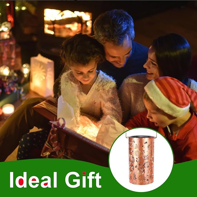 Solar Lanterns Sunflower Lights, Outdoor Garden Decor Waterproof Hanging Lantern Sunflower Solar Lights Gifts for Women Mom Grandma Decorative Yard Patio Deck Porch, 1 Pack