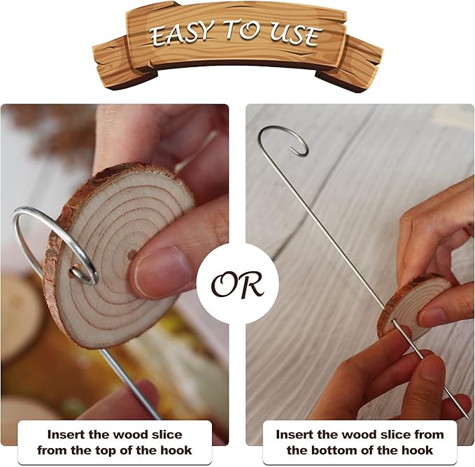 Temlum Wooden Plant Labels with Marker Pen, 50 Pcs Plant Markers Garden Label Stakes Plant Sign Tags for Flowers, Herbs, Potted Plants, Seed