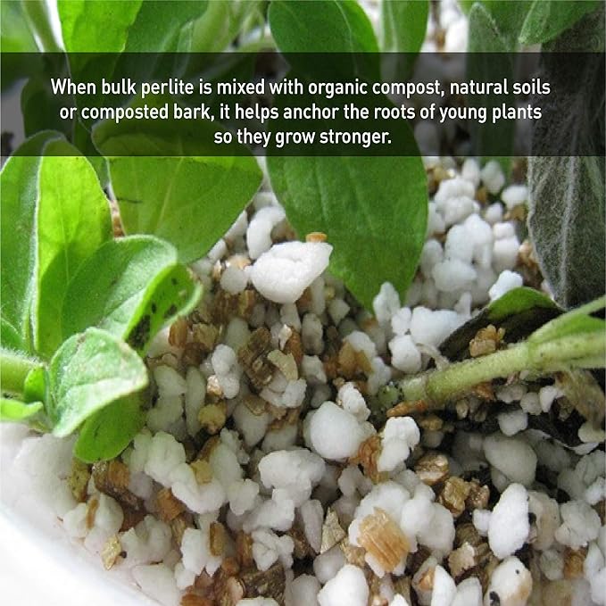 Supreme Horticulture Coarse Grade Perlite and Hydro Crunch Coco Coir Growing Media
