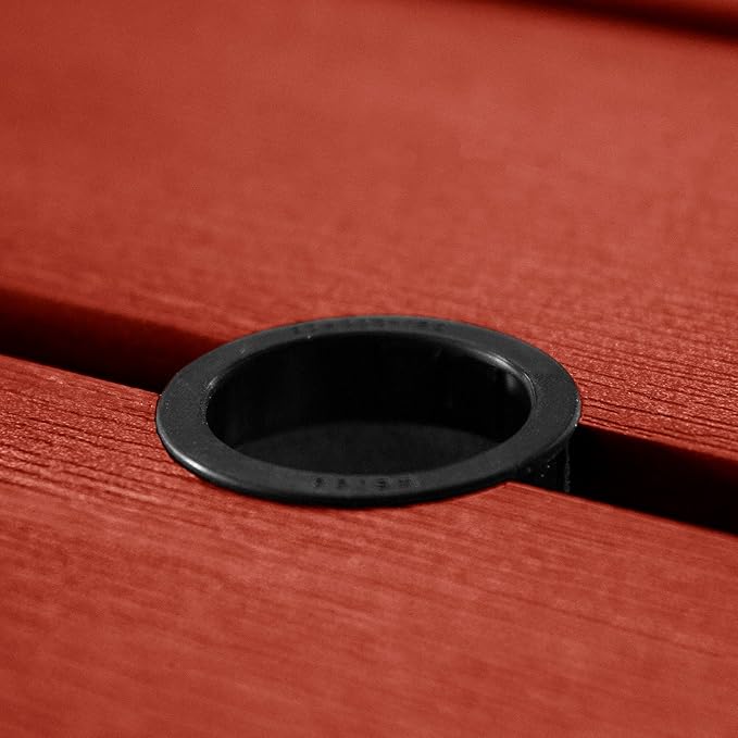 highwood Hometown Picnic Table, 6 Foot, Rustic Red