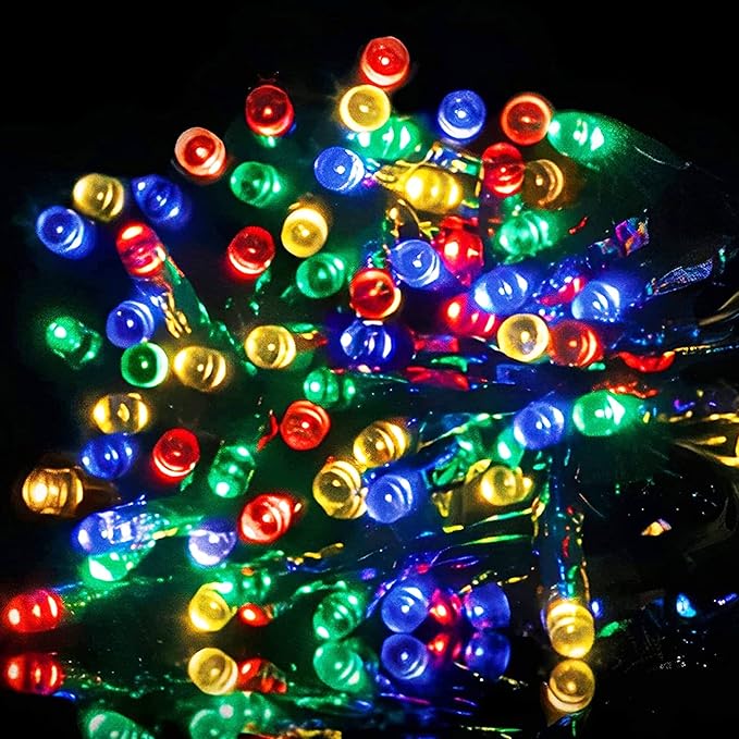 Dazzle Bright 100FT 300 LED Color Changing Christmas Lights, 2 in 1 Warm White & Multi Waterproof Christmas String Lights with Remote 11 Functions Christmas Decorations for Indoor Outdoor